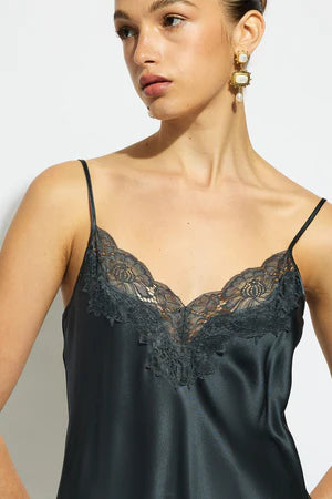 Ginia - Lace Silk Cami