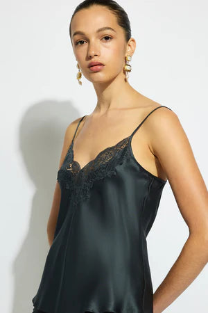 Ginia - Lace Silk Cami