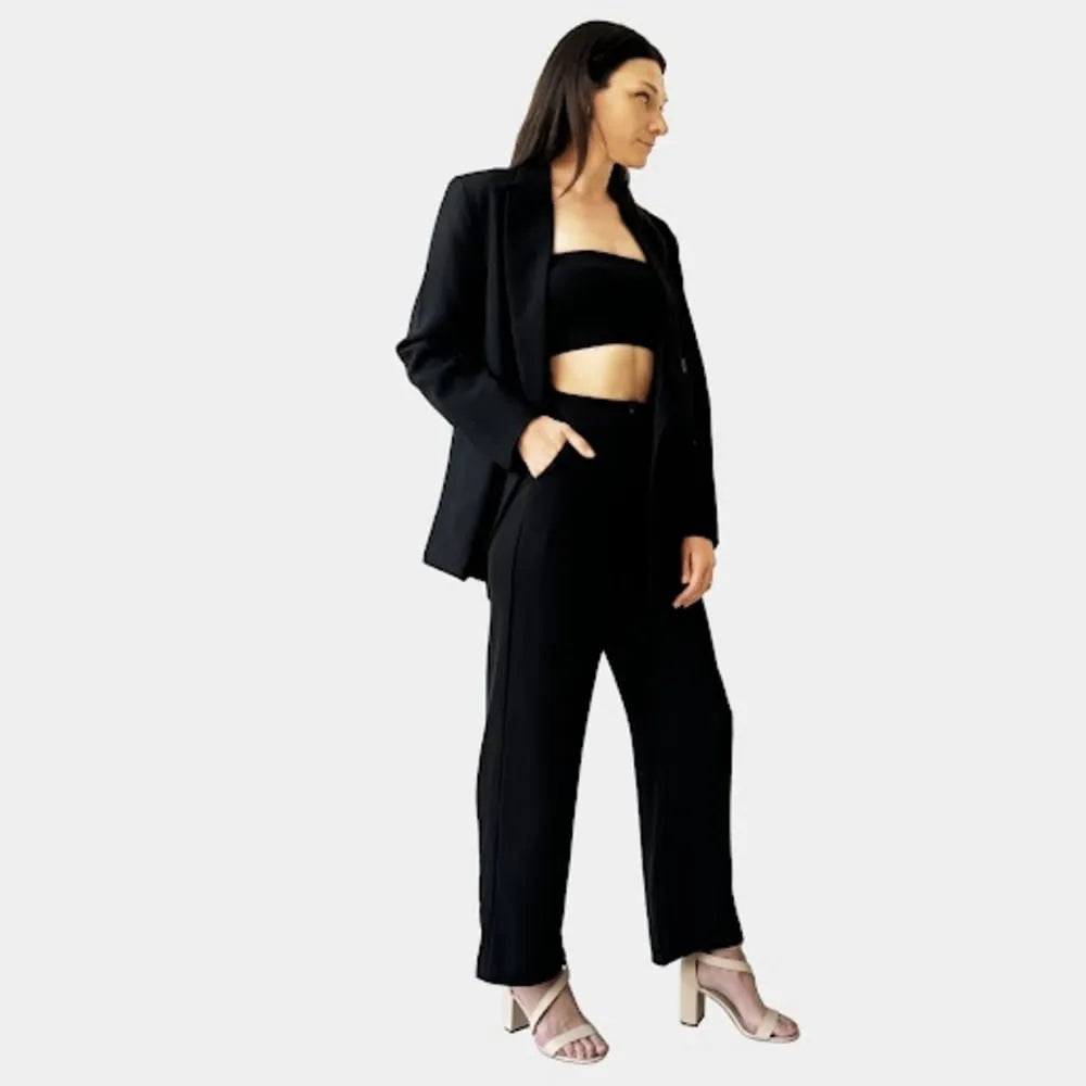 Amyic - Black Suit Pant