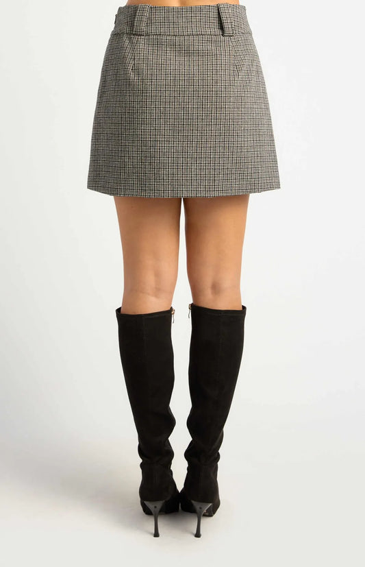 Winnie and Co. - Checkered Mini Skirt