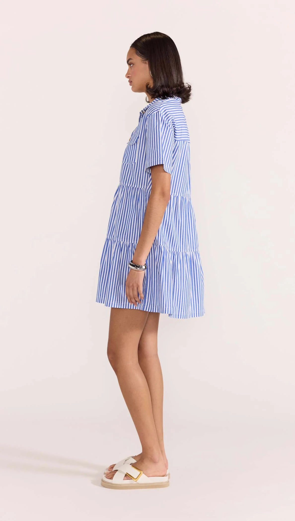 Staple the Label - MATHILDE MINI SHIRTDRESS