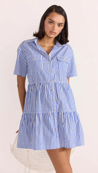 Staple the Label - MATHILDE MINI SHIRTDRESS