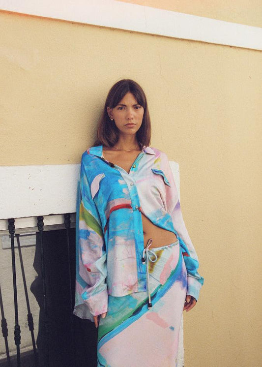 Kinga Csilla - KATE ELIZA x SANCTUM CHALM SHIRT