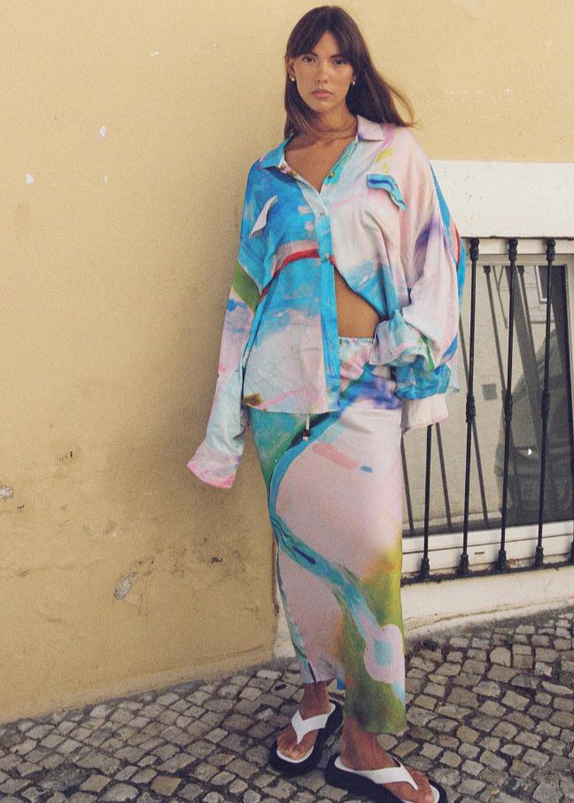 Kinga Csilla - KATE ELIZA x SANCTUM CHALM SHIRT