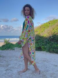 Nakoa the Label - Ayla Maxi Kimono - Fruit Fiesta
