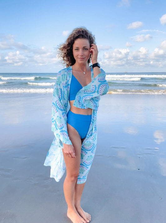 Nakoa the Label - Ayla Maxi Kimono - Shell Spell