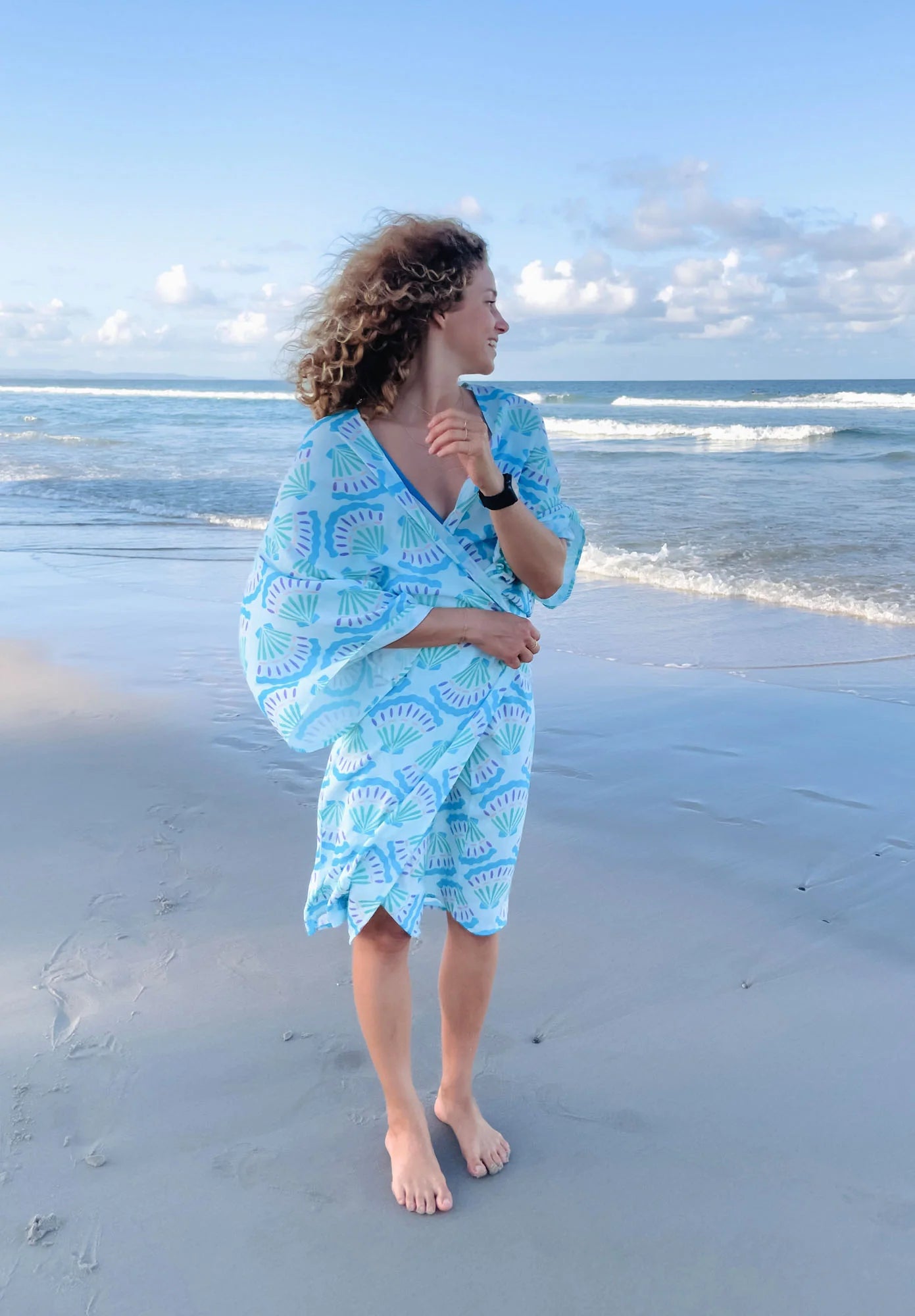 Nakoa the Label - Ayla Maxi Kimono - Shell Spell