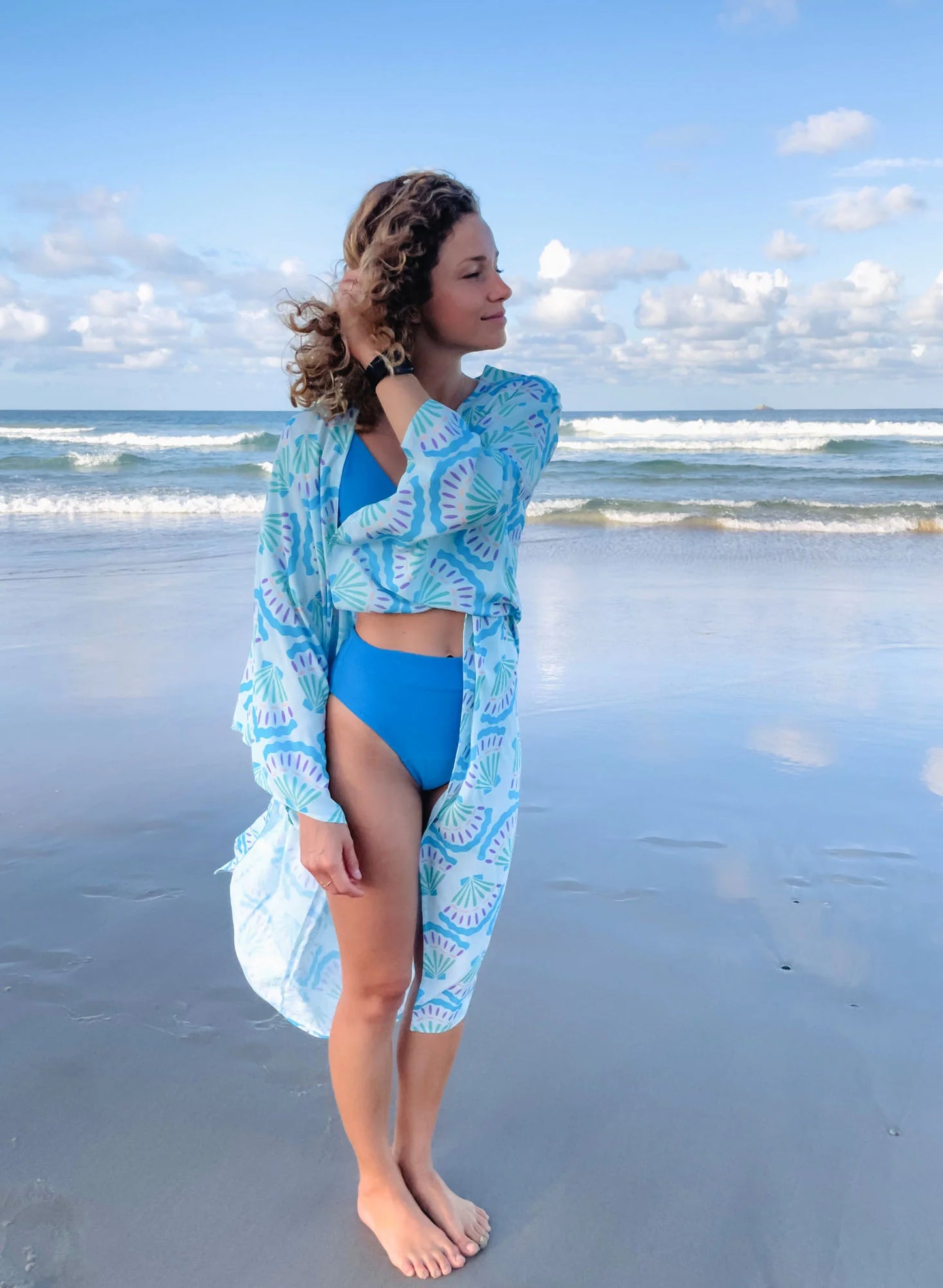 Nakoa the Label - Ayla Maxi Kimono - Shell Spell