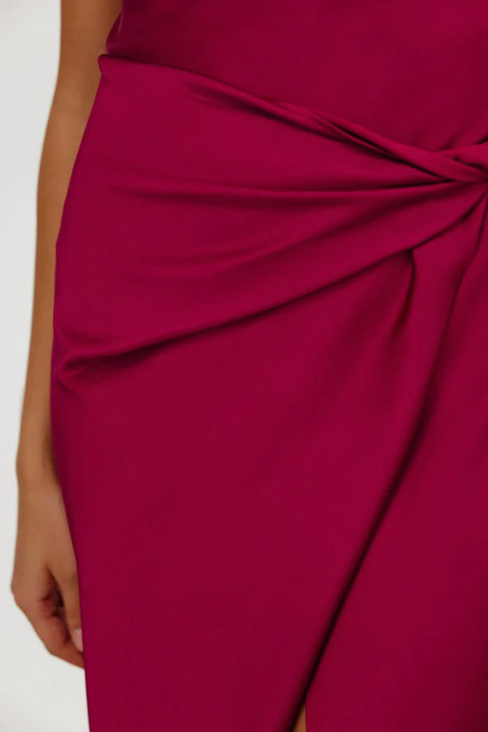 Significant Other - Esme Maxi Dress - Raspberry ** FINAL SALE NO RETURNS **