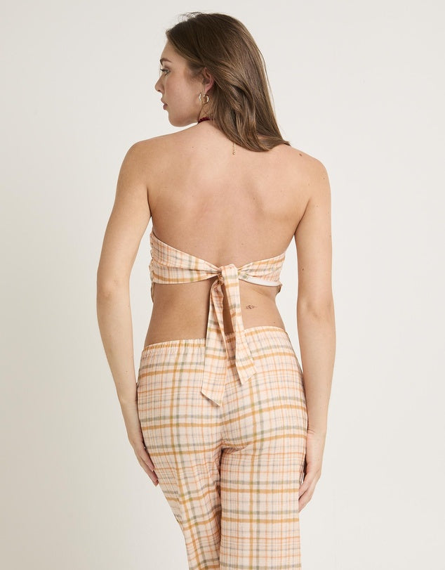 Subtitled- Ellery Printed Bandeau Top
