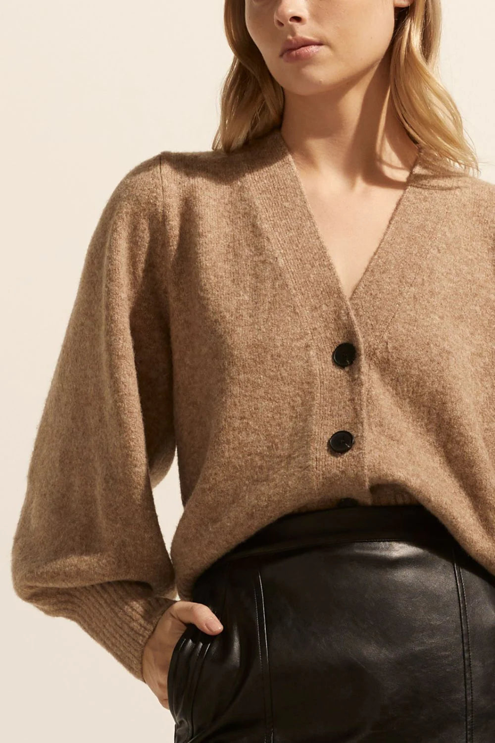 Zoe Kratzmann - Wander Knit - Mousse ** FINAL SALE**