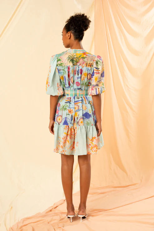 Kachel - Nella Mini Shirt Dress