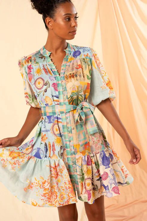 Kachel - Nella Mini Shirt Dress