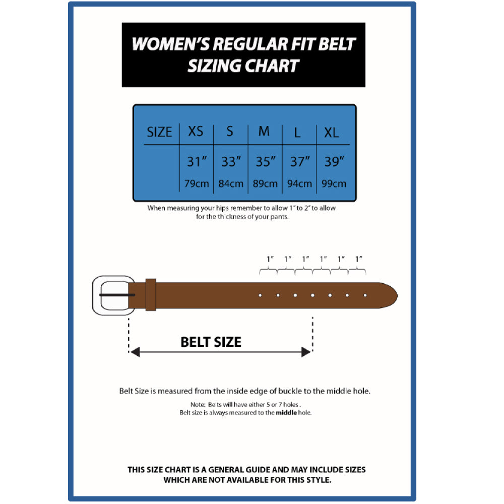 Marla Leather Belt - Loop Leather Co. - Women's Belt