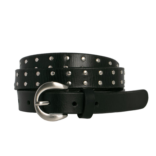 Stephanie Studded - Loop Leather Co. - Women's Belt (Copy)