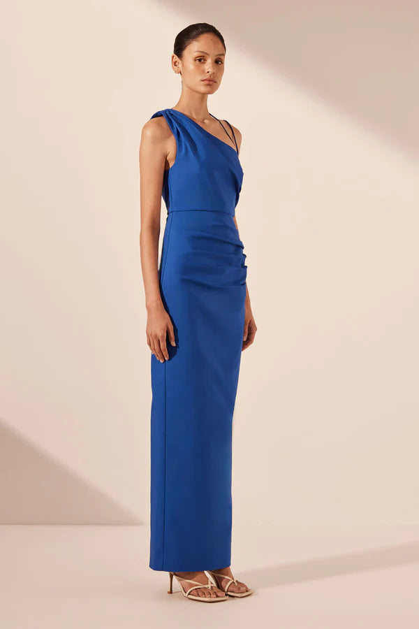 Shona Joy - Lani Asymmetrical Gathered Maxi Dress Mixed Lollies ASP Shona Joy - Lani Asymmetrical Gathered Maxi Dress Mixed Lollies ASP