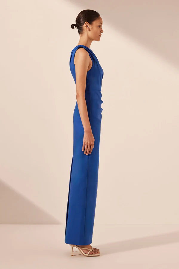 Shona Joy - Lani Asymmetrical Gathered Maxi Dress Mixed Lollies ASP Shona Joy - Lani Asymmetrical Gathered Maxi Dress Mixed Lollies ASP