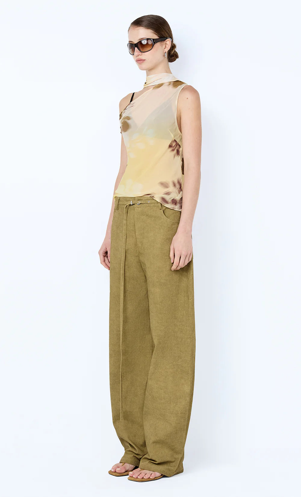 Bec & Bridge - Blaise Scarf Top in Palmera Flora