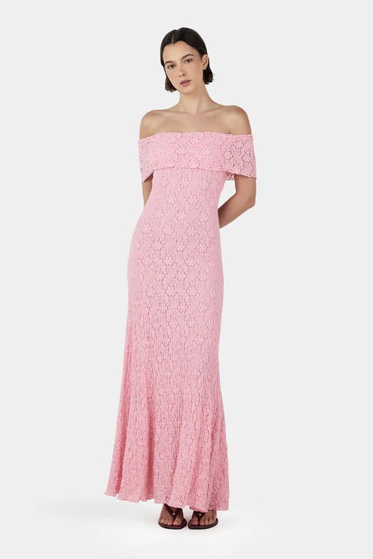 Ownley - Alba Maxi Dress Peony Pink