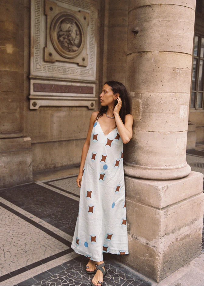 Kinga Csilla - AQUARIUS SIA SLIP DRESS