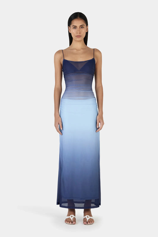 Ownley - Arabella Midi Dress Ocean Gradient