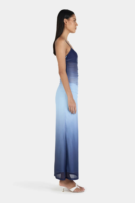 Ownley - Arabella Midi Dress Ocean Gradient