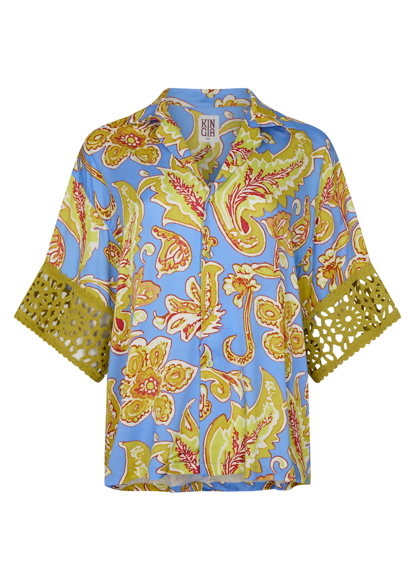 Kinga Csilla - BLUE MILLER LIU BLOUSE