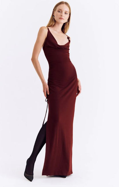 Suboo - Theta Cowl Neck Maxi Dress