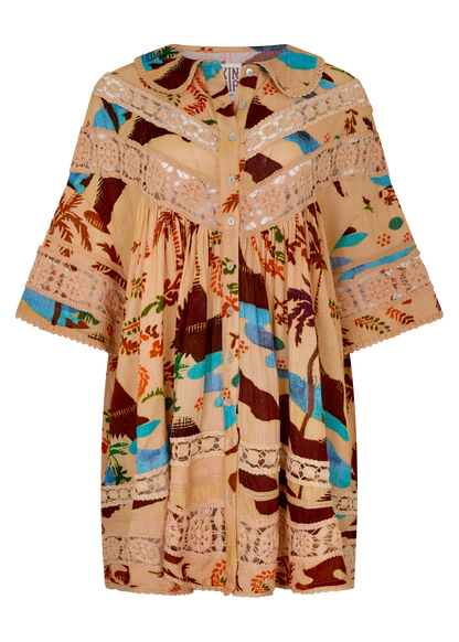 Kinga Csilla - ISLAND NOLA BUTTON DOWN DRESS