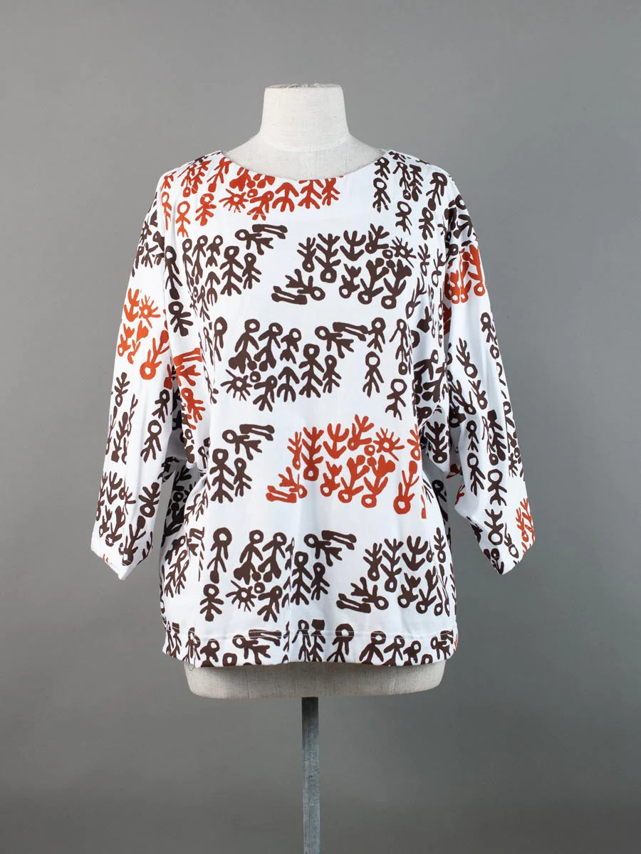 Ikuntji - Kuruyultu Flowers - Ingrid Top