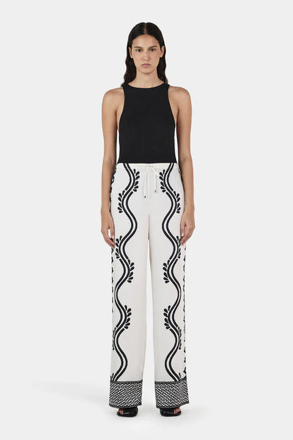 Hansen & Gretel - Justine Pant Geo Waves
