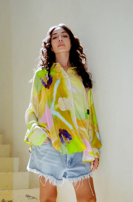 KINGA CSILLA - KATE ELIZA ECHO DORATO SHIRT