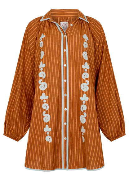 Kinga Scilla - BELLO SWIRL CUPIO SHIRT DRESS