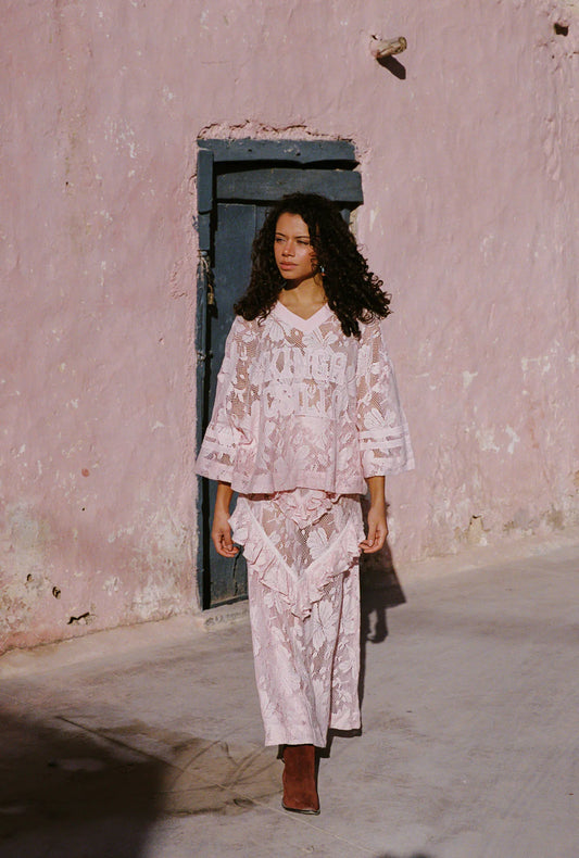 Kinga Csilla - NOVA LACE ONYX TEE