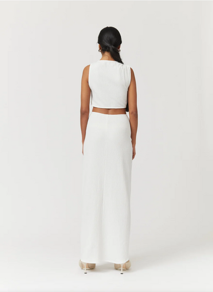 Suboo - Jacqui Crossover Midi Dress - White
