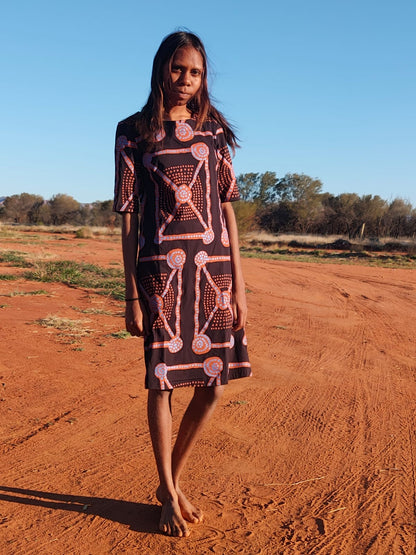 Ikuntji - Lake Mackay – Doris Day Dress