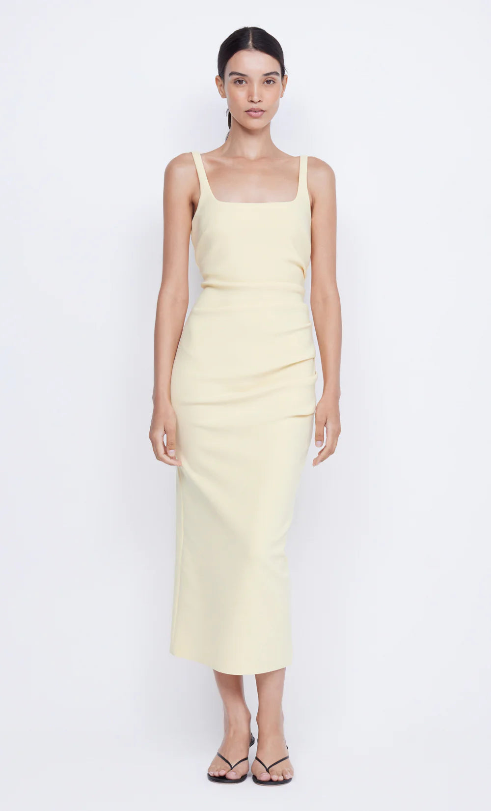 bec and bridge yellow midi dress Bec and Bridge Elle Cut Out Midi Dress Yellow Size 6