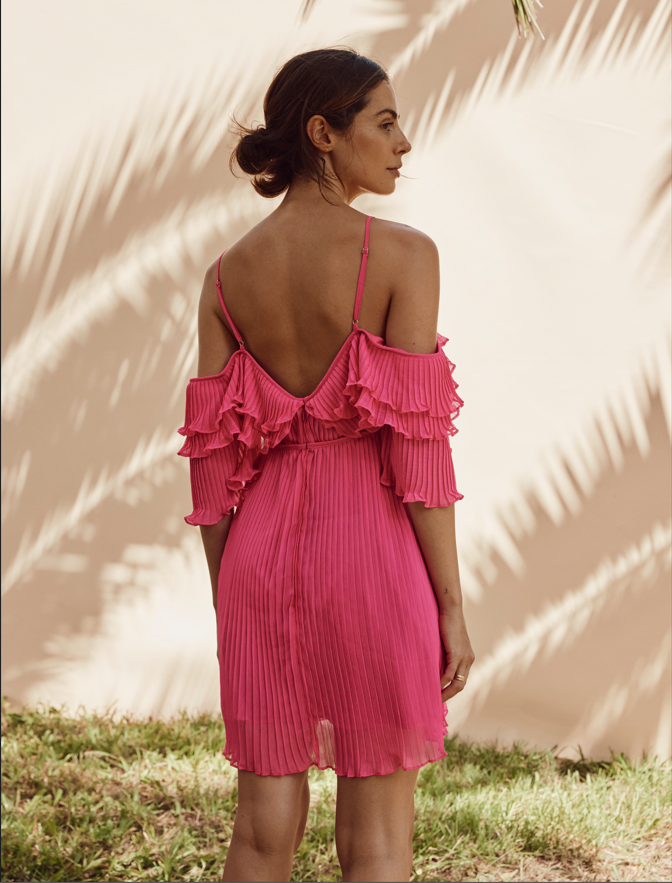 la maison talulah infatuation mini dress LA MAISON TALULAH Infatuation Floral Lace Mini Dress