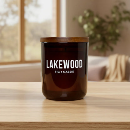 Lakewood candles - Fig + Cassis