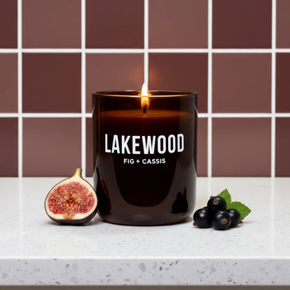 Lakewood candles - Fig + Cassis