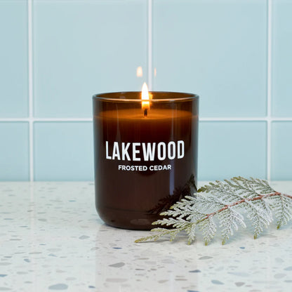 Lakewood candles - Frosted Cedar