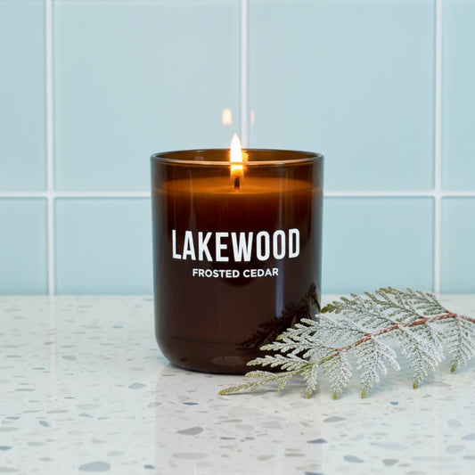 Lakewood candles - Frosted Cedar