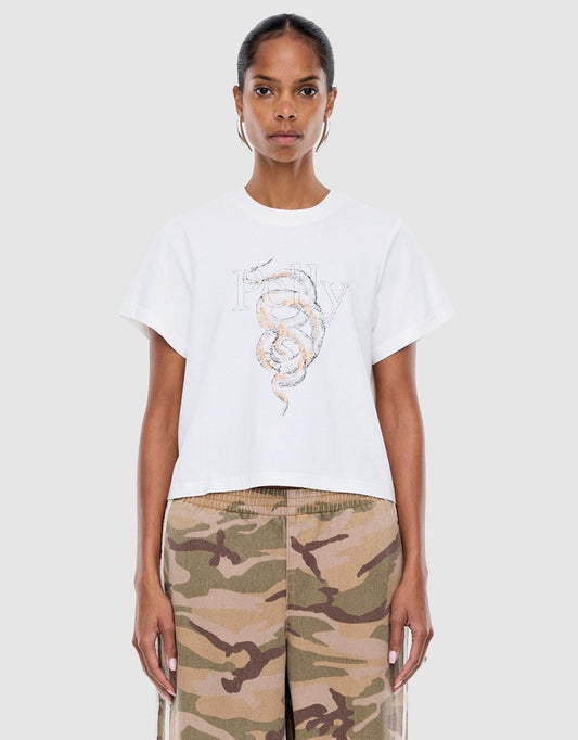 Ena Pelly - Vintage Snake Baby Tee