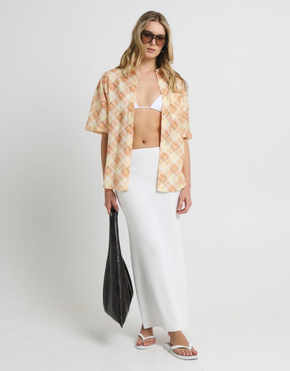 Subtitled - Nahla Oversized Check Shirt