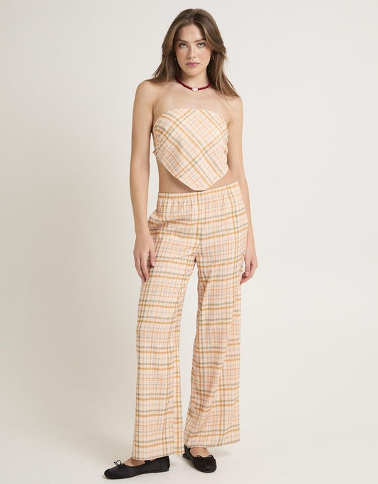 Subtitled-  Ellery Printed Bandeau Top