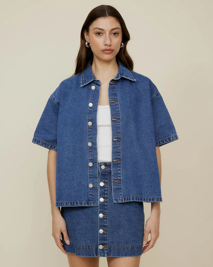 The fated - Margot Denim Shirt