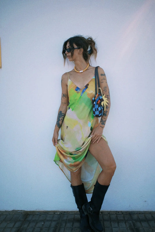 KINGA CSILLA - KATE ELIZA ECHO SIA SLIP DRESS