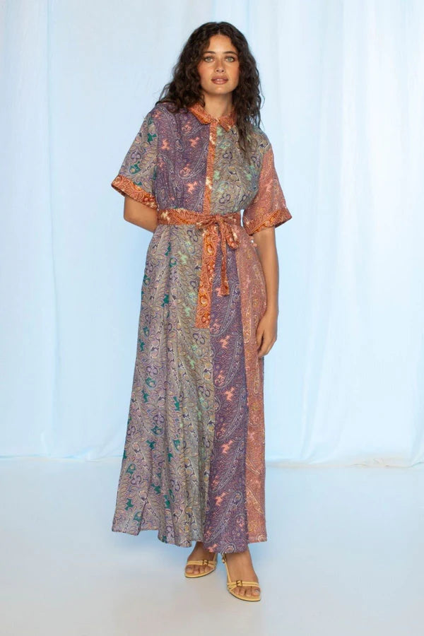 Kachel - Amelia Maxi Shirt Dress