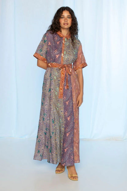 Kachel - Amelia Maxi Shirt Dress